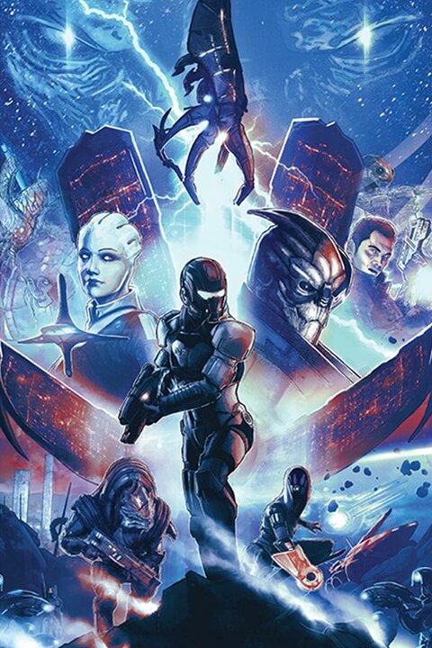 В продаже появился постер Mass Effect Legendary Edition