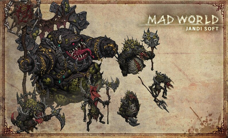 Mad World MMO - новая браузерная игра на HTML5