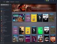 Официальная информация о новом дизайне библиотеки Steam