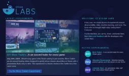 Steam Labs - новые экспериментальные фичи в Steam