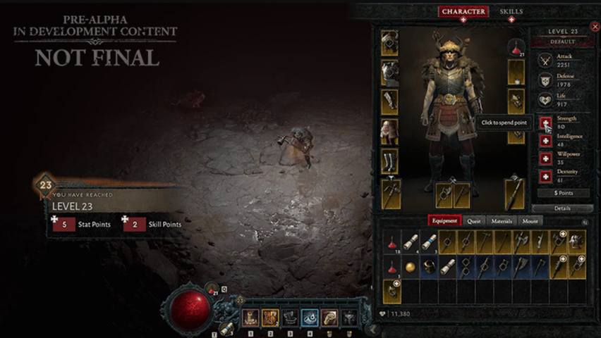 Квартальный отчет о разработке Diablo IV - показали легендарки и уники