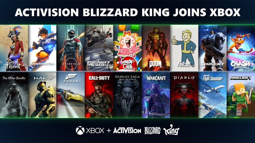 Свершилось! Microsoft приобретает Activision Blizzard