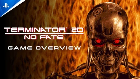 Terminator 2D: No Fate - PlayStation Exclusive Reveal: Game Overview Trailer | PS5 & PS4 Games