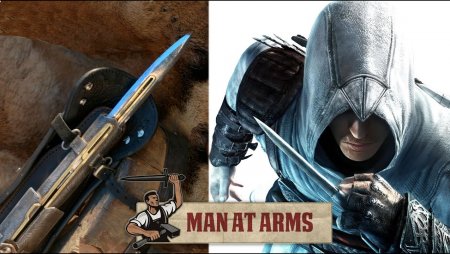 Hidden Blade & Pirate Cutlass (Assassin's Creed 4) - MAN AT ARMS