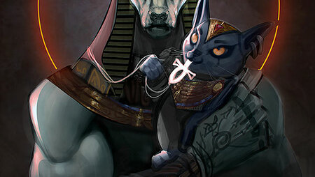 anubis_and_bastet__3_by_thefearmaster