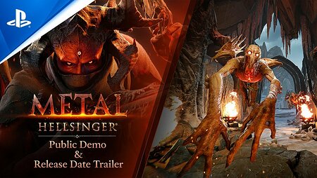 Metal Hellsinger - Public Demo & Release Date Trailer | PS5 Games