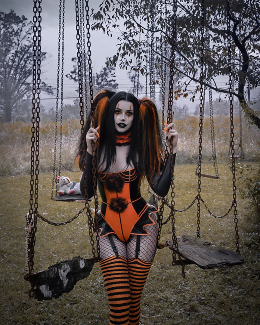 Hot goth halloween costumes