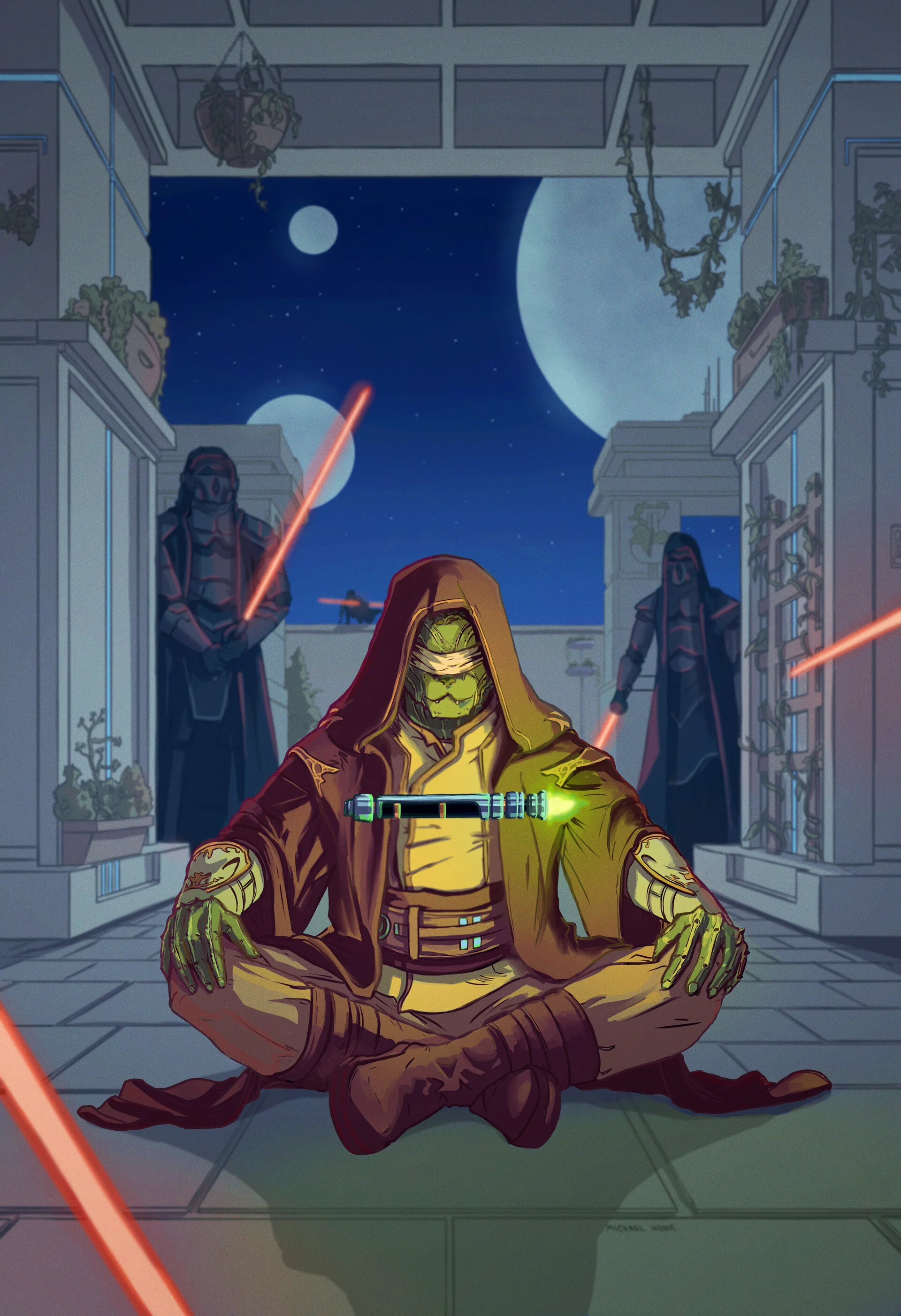 jedi meditation by michael howe