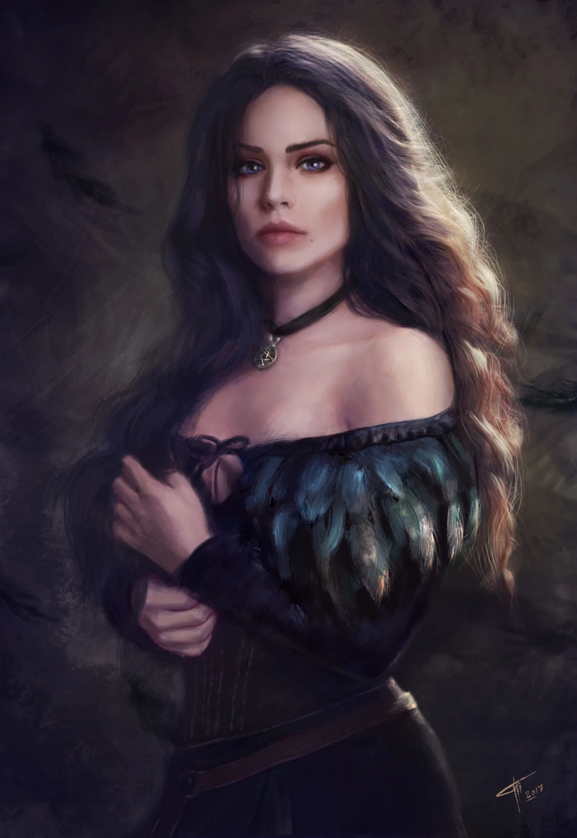 Yennefer by Tatiana Hordiienko