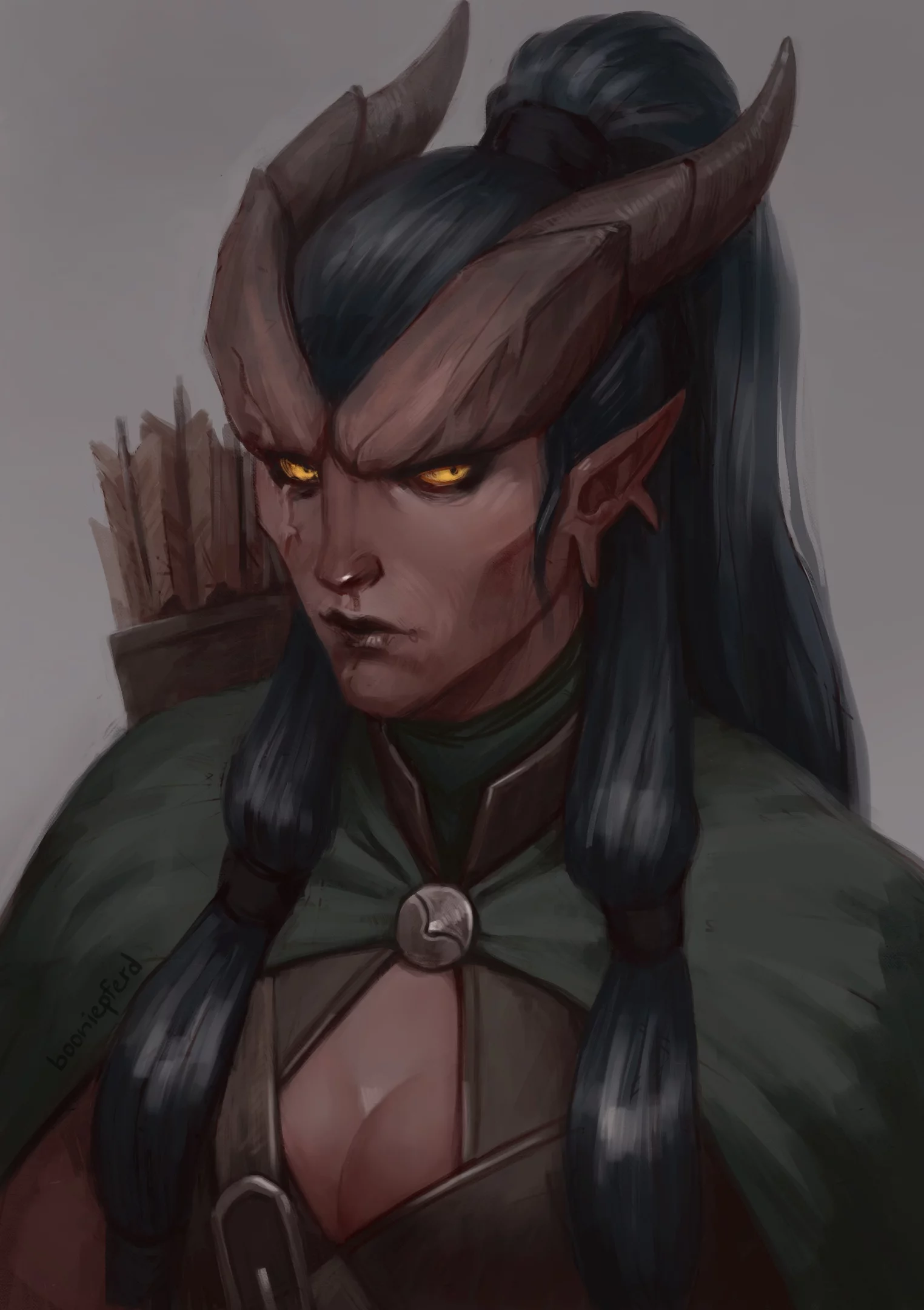 Tiefling Dungeons & Dragons booniepferd