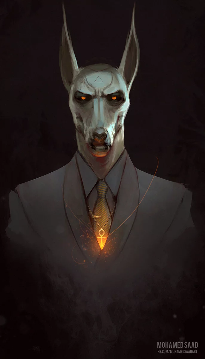 Anubis Black suit