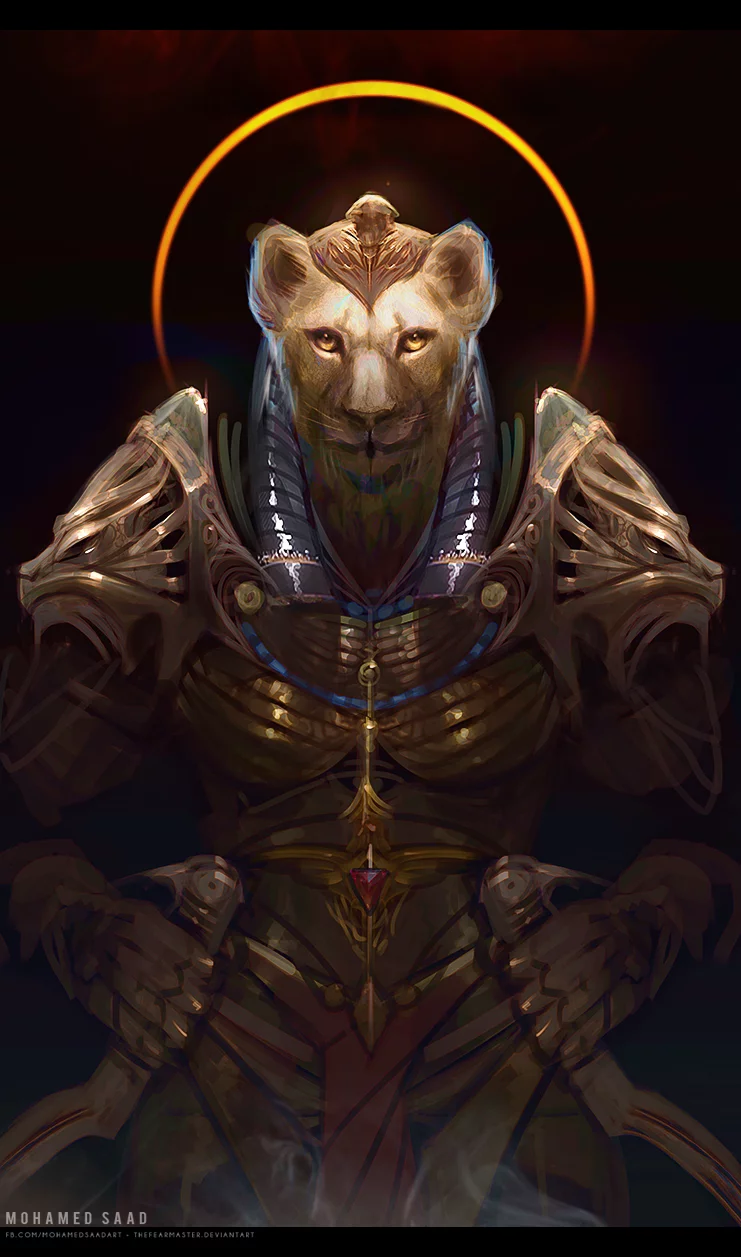 Sekhmet the Egyptian warrior goddess